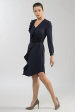 Navy Shirt Dress
