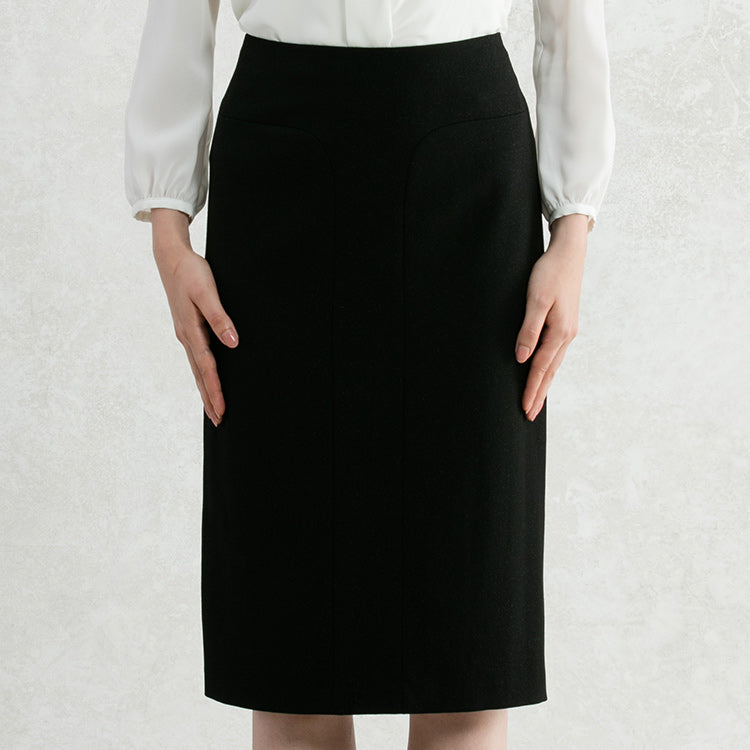 Midi knee-length skirt that covers your knees