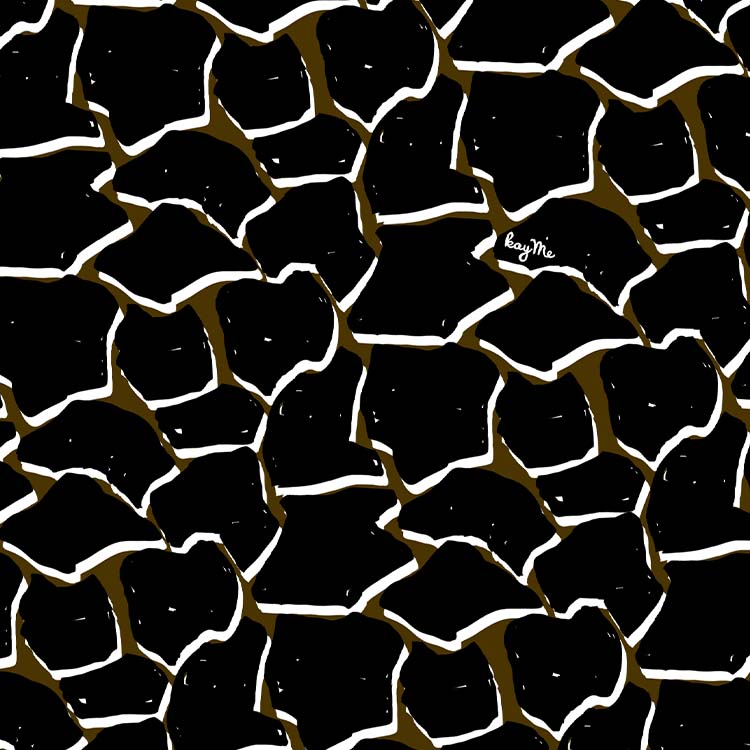 Cool and modern Giraffe Geo