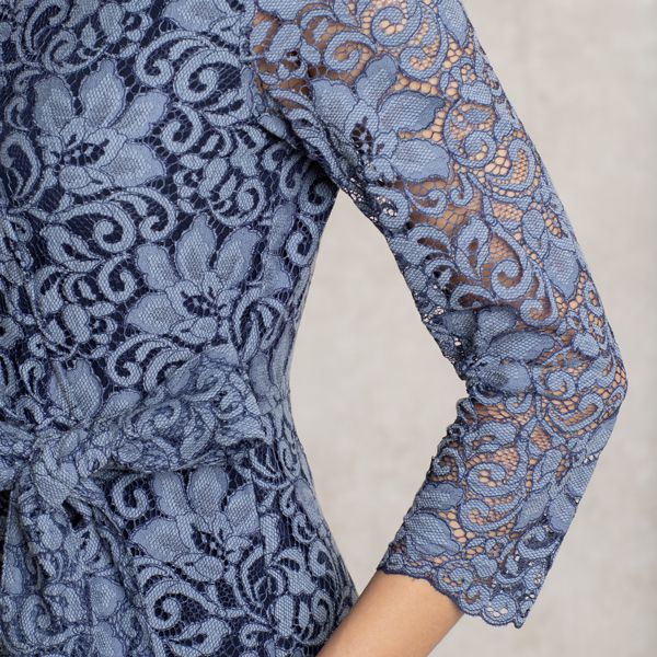 Sheer sleeves