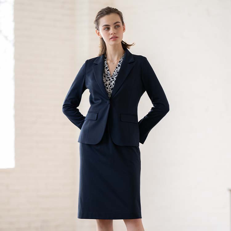 A set with a dress made of the same material