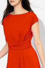Orange Actress Dress