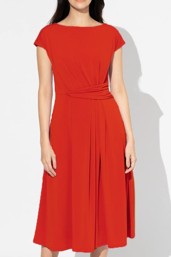 Orange Actress Dress