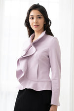 Lavender Pink Ruffle Jacket
