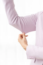 Lavender Pink Stretch Blazer Jacket