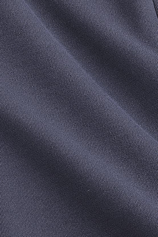Double Jersey: Navy Straight Pants