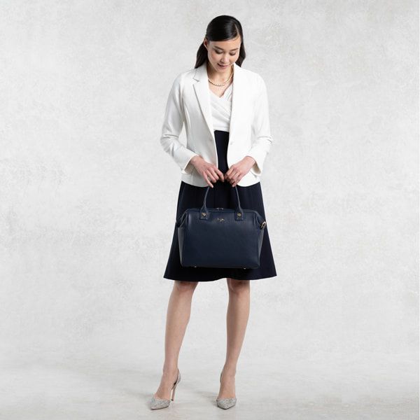 Coordinate with dress made with the same fabric