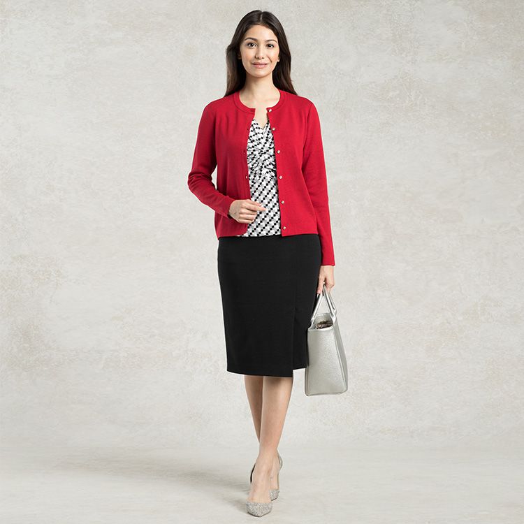Add as an accent color for monotone outfits