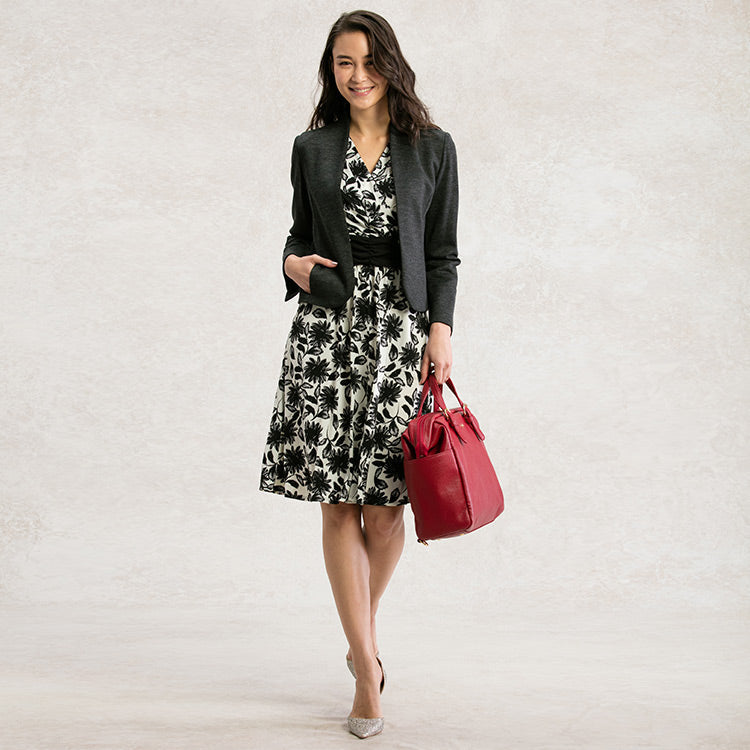 Pair with a charcoal jacket for a cool look