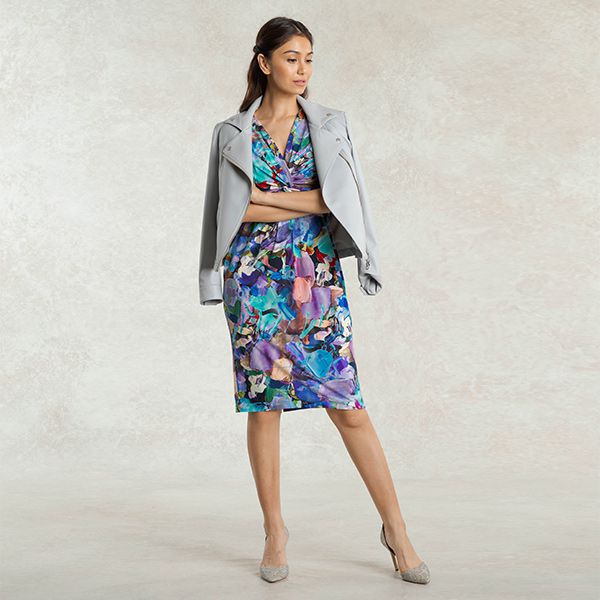 Layer over a gorgeous dress for a stylish look