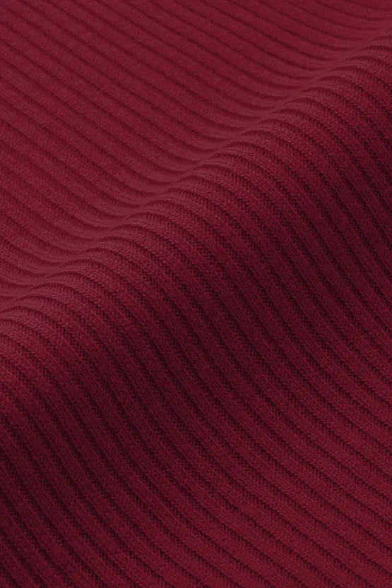 【Washable Wool Knit】High-Neck Top