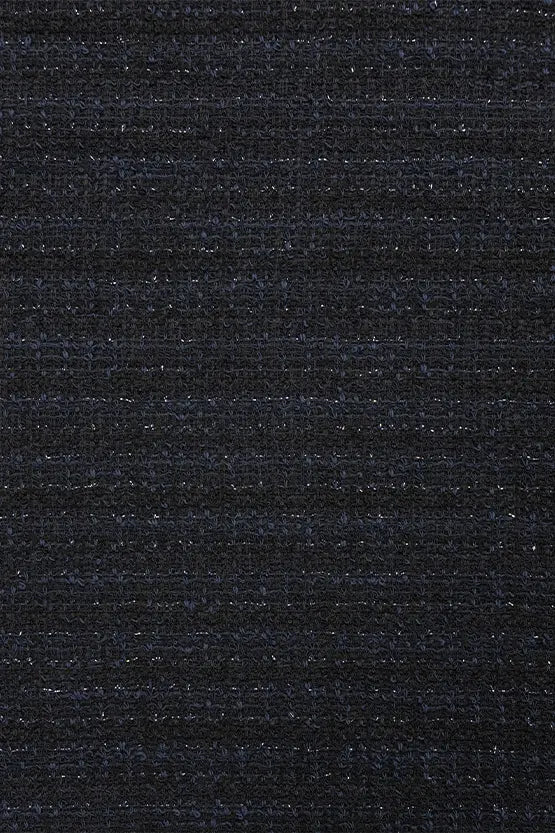 Boucle Tweed: Zip-up Dress