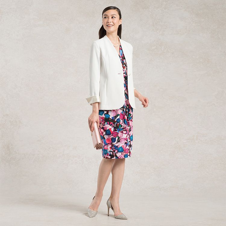 Pair with a printed dress for an elegant look