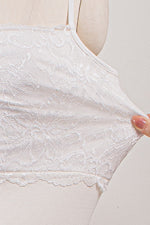 White Lace Shape-Supporting Underdress