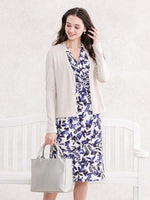 Japanese Pattern: Blue Goldfish Twist Dress