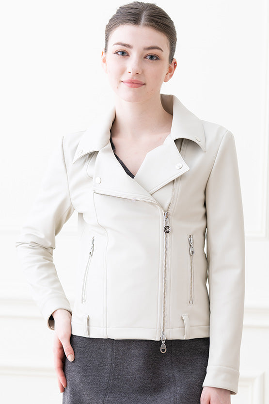 Ivory Stretch Riders Jacket