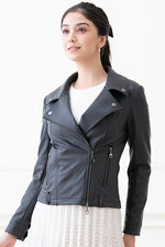 Black Stretch Riders Jacket