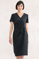 Active Cool: Cooling Navy V-Neck Daily Dress