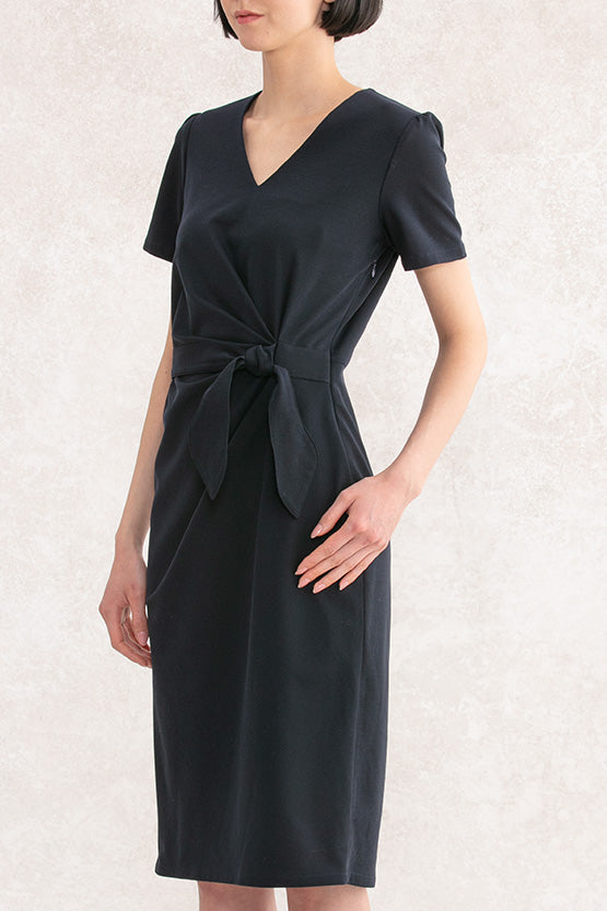 Active Cool: Cooling Navy V-Neck Daily Dress