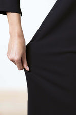 Space Material: Navy Sack Dress