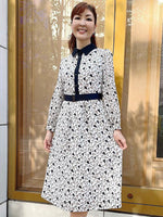 Stretch Chiffon: Stretch Chiffon Gold Heart Shirt Dress
