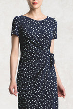 Navy Dot Daily Dress