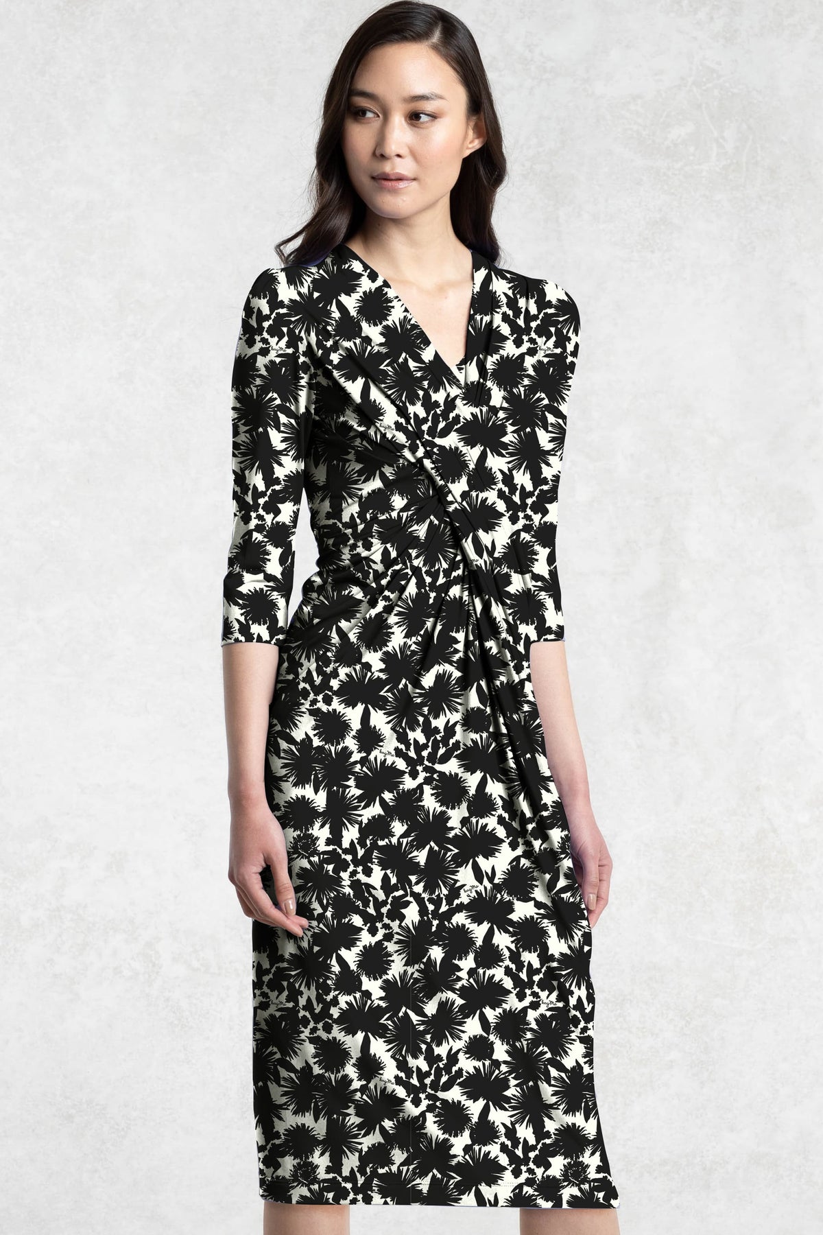 Reproduction: Silk-Like Mono Margaret Venus Dress