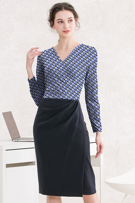 For All Seasons: Purple King'S Road Asymmetry Dress