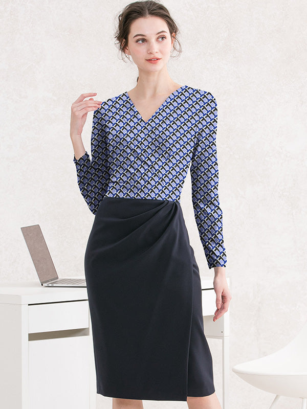 For All Seasons: Purple King'S Road Asymmetry Dress