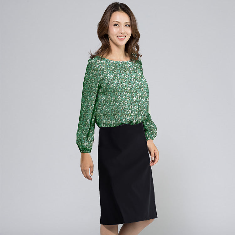 A slimming dress