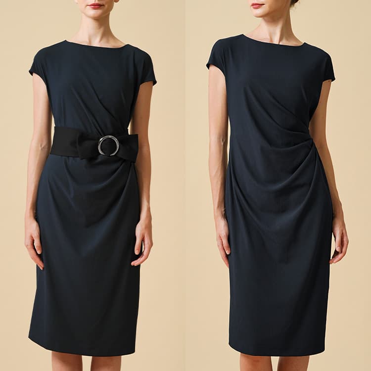 A minimal yet strategically designed silhouette for body contouring.