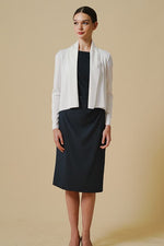 Short cardigan made in Niigata