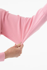 Flower Metal Button Kanazawa Waist Shape Cardigan
