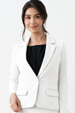 All-Season Material: Smart Stretch Tailored Jacket