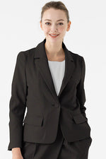 All-Season Material: Smart Stretch Tailored Jacket