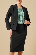 All-Season Material: Smart Stretch Tailored Jacket