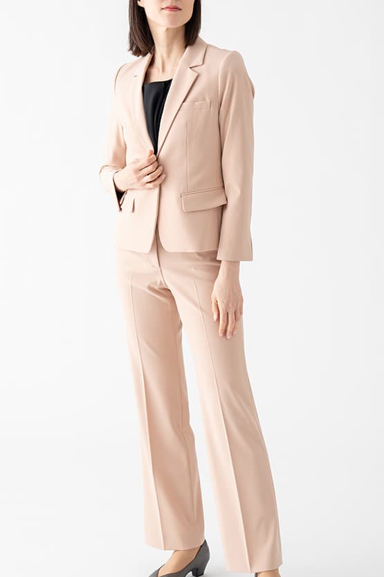 All-Season Material: Smart Stretch Tailored Jacket
