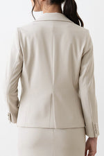All-Season Material: Smart Stretch Tailored Jacket