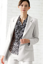 All-Season Material: Smart Stretch Long Sculpted Jacket