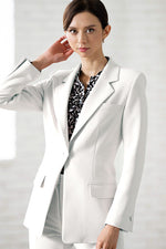 All-Season Material: Smart Stretch Long Sculpted Jacket