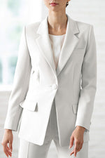All-Season Material: Smart Stretch Long Sculpted Jacket