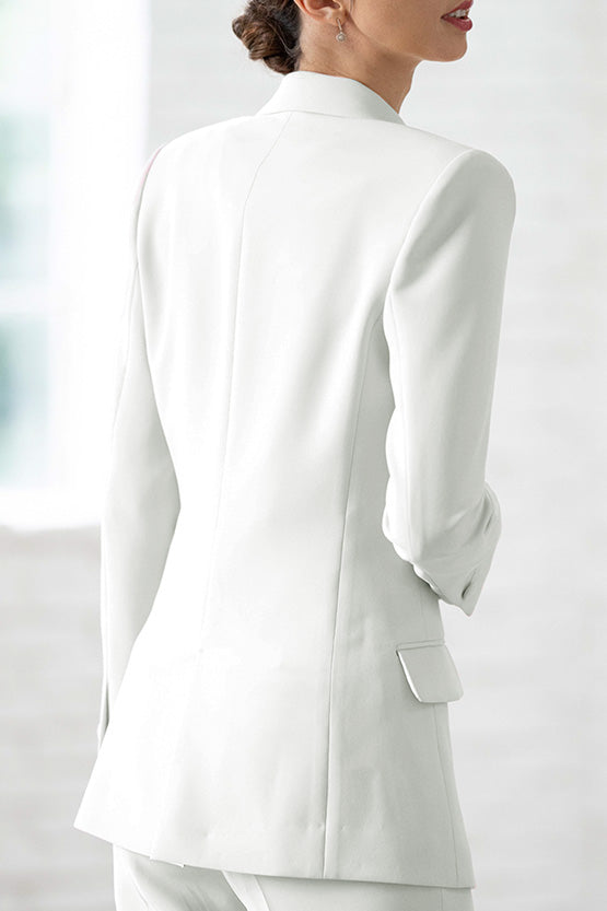 All-Season Material: Smart Stretch Long Sculpted Jacket