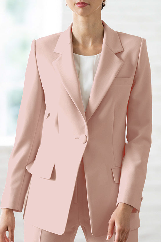 All-Season Material: Smart Stretch Long Sculpted Jacket