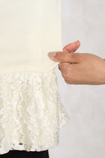 Lace Peplum Jacket