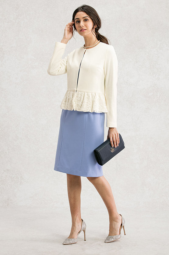 Lace Peplum Jacket