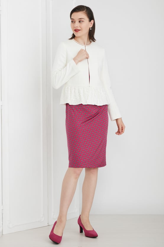 Lace Peplum Jacket