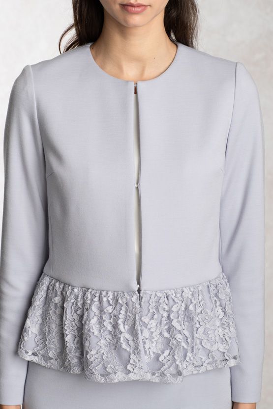 Lace Peplum Jacket
