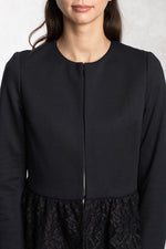 Lace Peplum Jacket