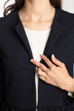 Lace Peplum Jacket