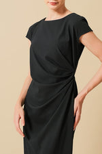 Anti-see-through: T-dress with sash